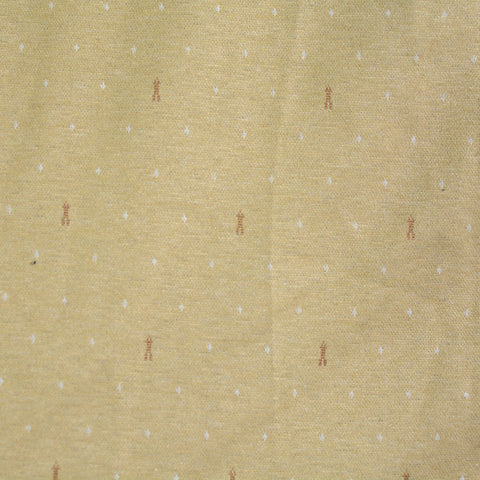 Tan Dots Jacquard, Poly-Viscose, 150 cm, ref EF-4344