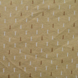 White Abstract Jacquard, Poly-Viscose