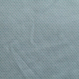 Teal Grid Jacquard, Poly-Viscose