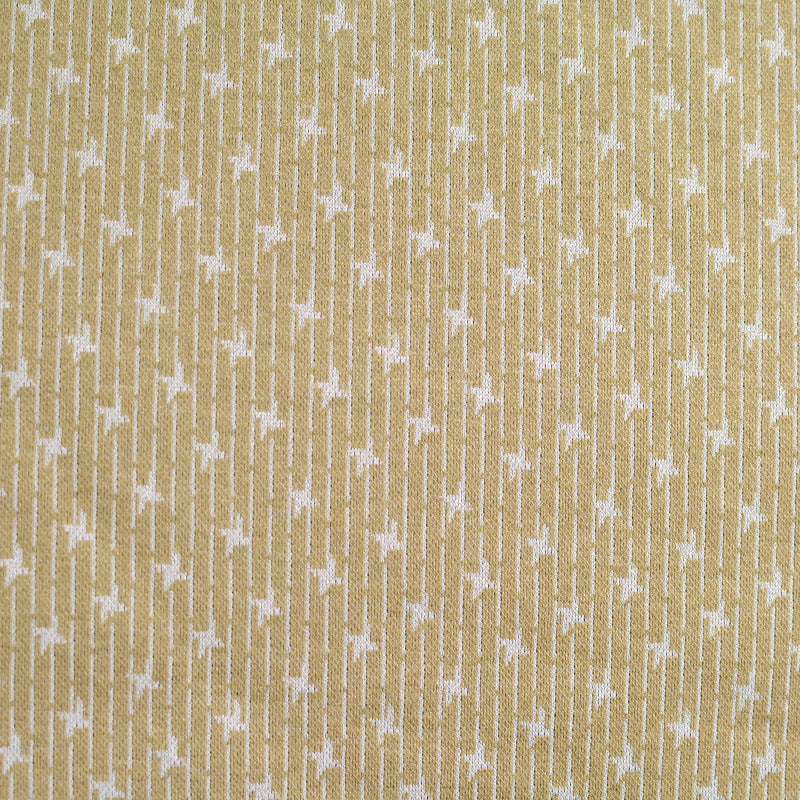 White Stars Jacquard, Poly-Viscose, 150 cm, ref EF-4388