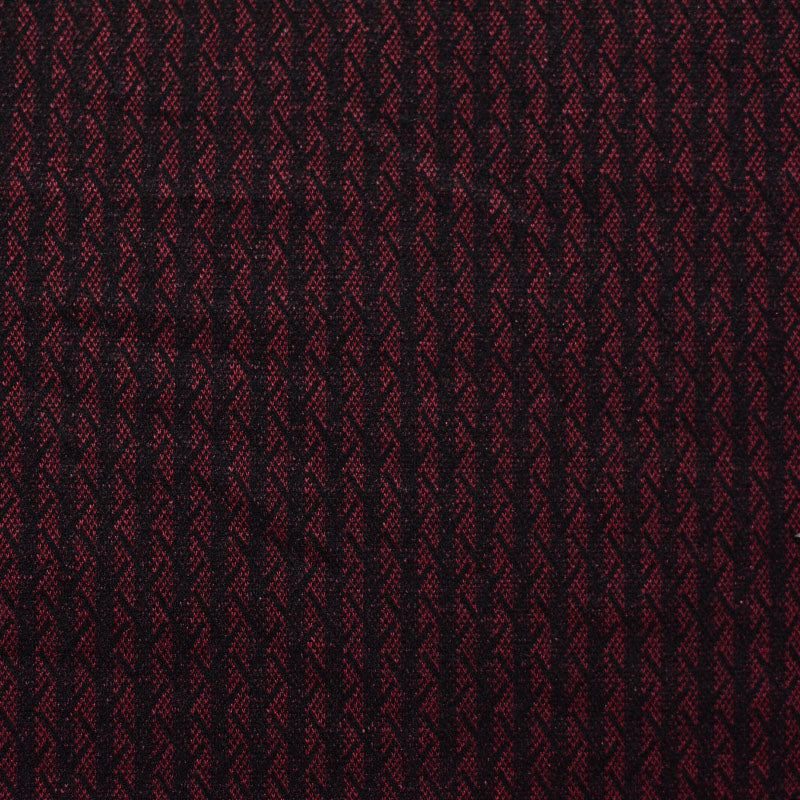 Black Geometric Jacquard, Poly-Viscose, 150 cm, ref EF-4391