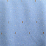 Brown Dots Jacquard, Poly-Viscose