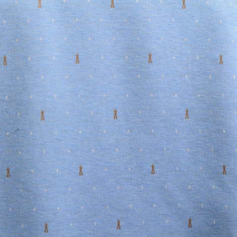 Brown Dots Jacquard, Poly-Viscose, 150 cm, ref EF-4393