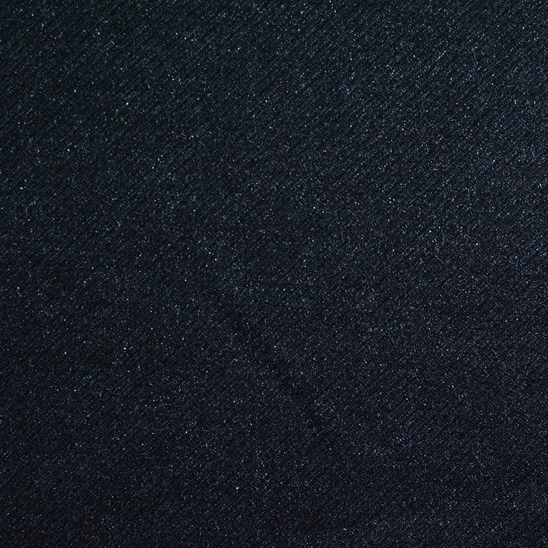 Dark Blue Marl Jacquard, Poly-Viscose