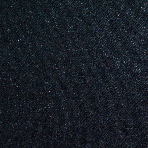 Dark Blue Marl Jacquard, Poly-Viscose