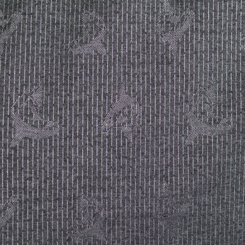 Grey Anchor Jacquard, Poly-Viscose
