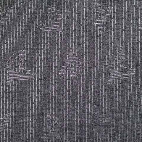 Grey Anchor Jacquard, Poly-Viscose