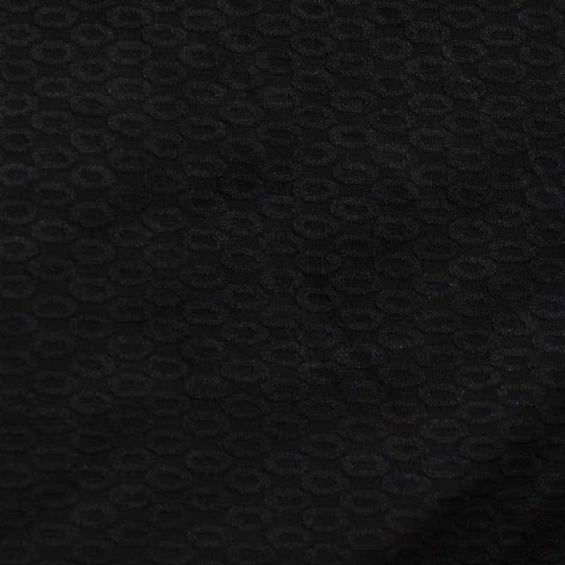 Black Tone-on-Tone Jacquard, Poly-Viscose, 150 cm, ref EF-4410