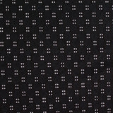 White Square Jacquard, Poly-Viscose