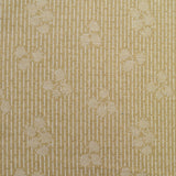 Orange Vertical-Stripe Jacquard, Poly-Viscose