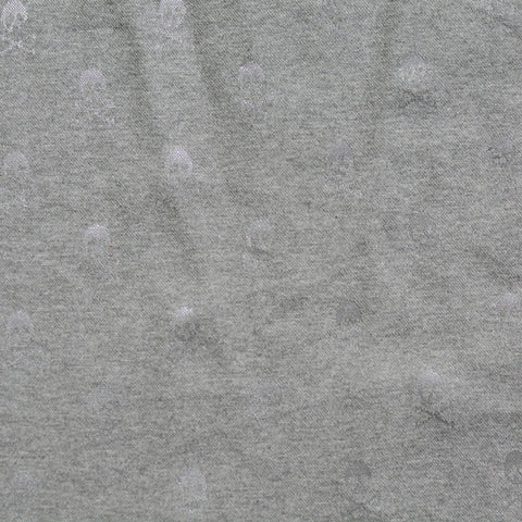 Grey Skull Jacquard, Poly-Viscose