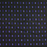 Jacquard Polyester Viscose Stretch Knit Fabric, 150 cm — Black