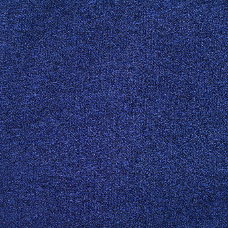 Blue Marl Jacquard, Poly-Viscose