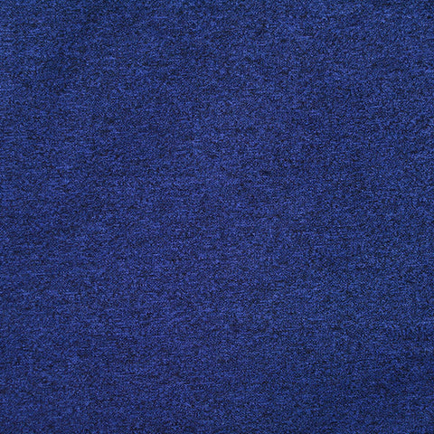 Blue Marl Jacquard, Poly-Viscose