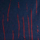 Red Abstract Jacquard, Poly-Viscose