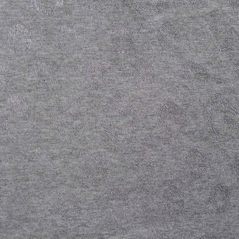 Grey Tone-on-Tone Jacquard, Poly-Viscose, 150 cm, ref EF-4480