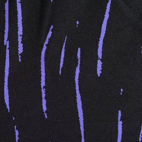 Purple Brushstrokes Jacquard, Poly-Viscose