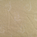 Light Tan Tone-on-Tone Floral Jacquard, Poly-Viscose