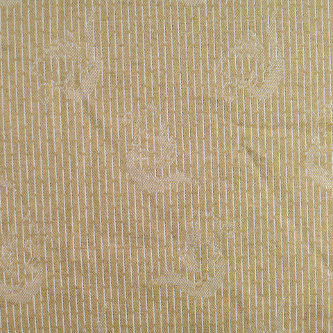 Light Tan Tone-on-Tone Floral Jacquard, Poly-Viscose