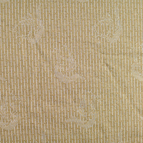 Light Tan Tone-on-Tone Floral Jacquard, Poly-Viscose