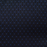 Blue Pinstripes Jacquard, Poly-Viscose