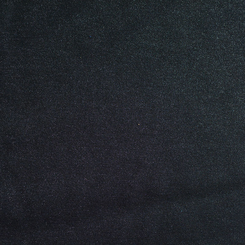 Jacquard Polyester Viscose Stretch Knit Fabric, 150 cm — Black