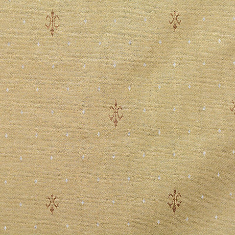 Brown Dots Jacquard, Poly-Viscose, 150 cm, ref EF-4546