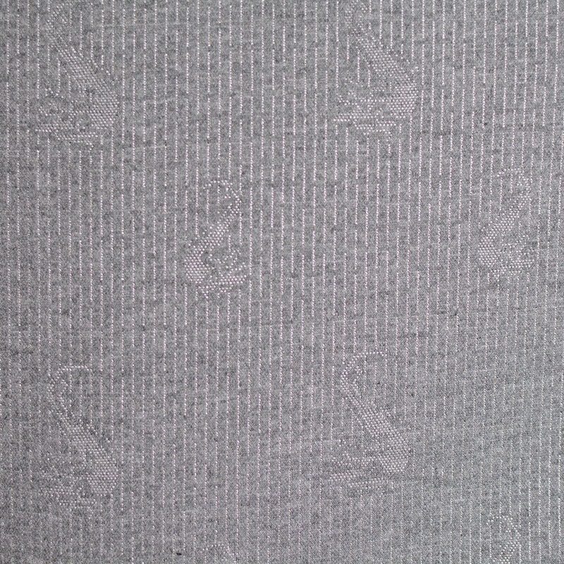 Grey Anchors Jacquard, Poly-Viscose