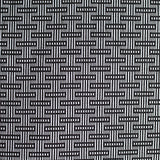 Black Geometric Jacquard, Poly-Viscose — texture