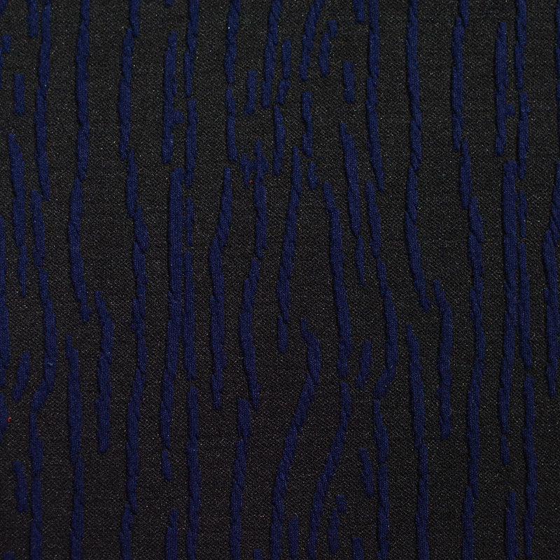 Blue Lines Jacquard, Poly-Viscose, 150 cm, ref EF-4595