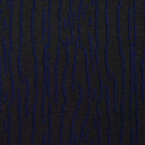 Blue Lines Jacquard, Poly-Viscose, 150 cm, ref EF-4595