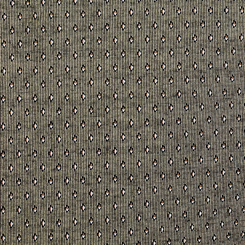 White Dots Jacquard, Poly-Viscose