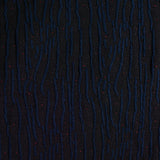 Dark Blue Vertical-Line Jacquard, Poly-Viscose