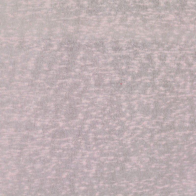 Light Grey Marl Jersey Knit, Polyester, 155 gsm, 150 cm