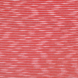 Red Horizontal-Stripe Knit, Viscose-Poly