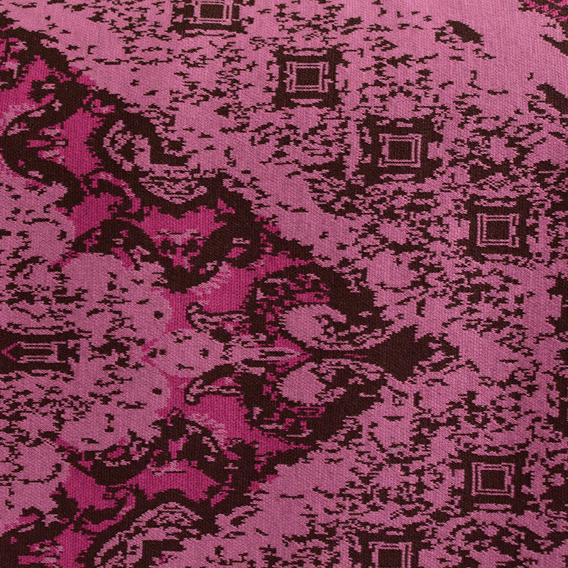 Pink Abstract-Paisley Jacquard, Polyester