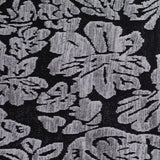 Light Grey Floral Jacquard, Polyester