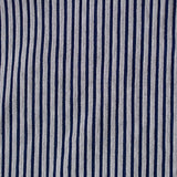 Navy Vertical-Stripe Knit, Viscose-Poly — texture