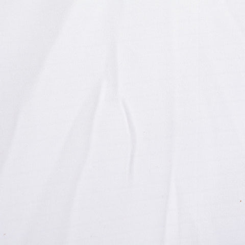Striped Polyester Stretch Scuba Knit Fabric, 240 gsm, 160 cm — White