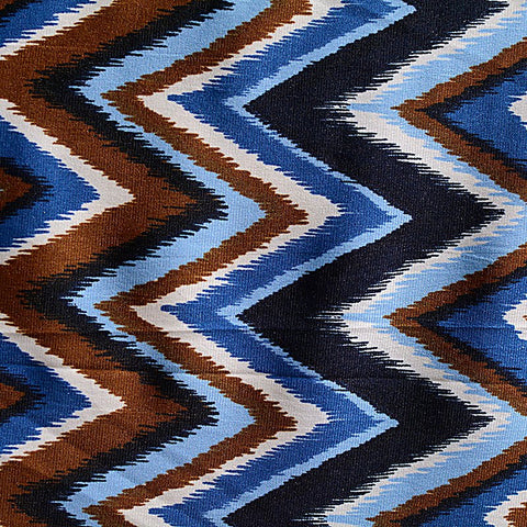 Printed Polyester Stretch ITY Knit Fabric, 180 gsm, 160 cm — Black