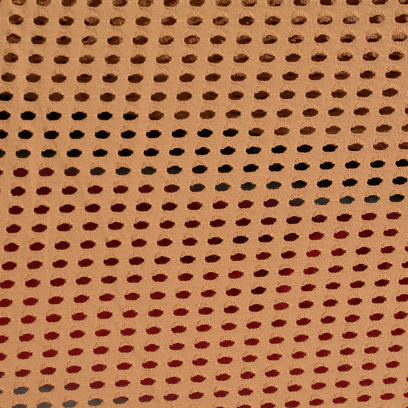 Jacquard 100% Cotton Jersey Knit Fabric, 152 gsm, 160 cm — Orange