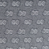 Grey Horizontal-Stripe Jacquard, Polyester