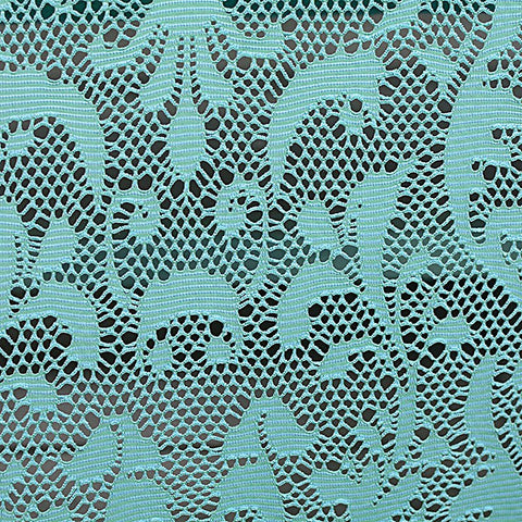 Mint Openwork Jacquard, Polyester