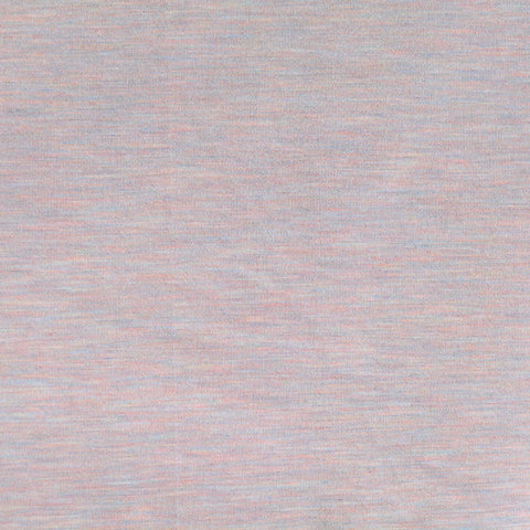 Light Blue Marl Ponte Knit, Viscose-Poly