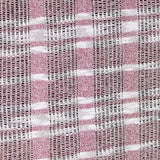 Pink Check Knit, Poly-Viscose — texture