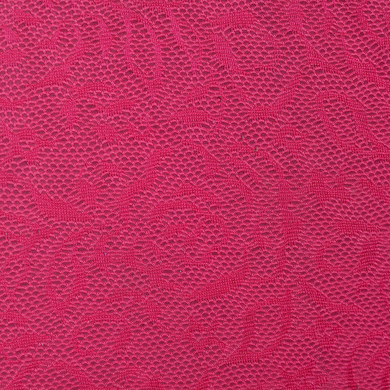 Pink Tone-on-Tone Jacquard, Polyester, 160 gsm