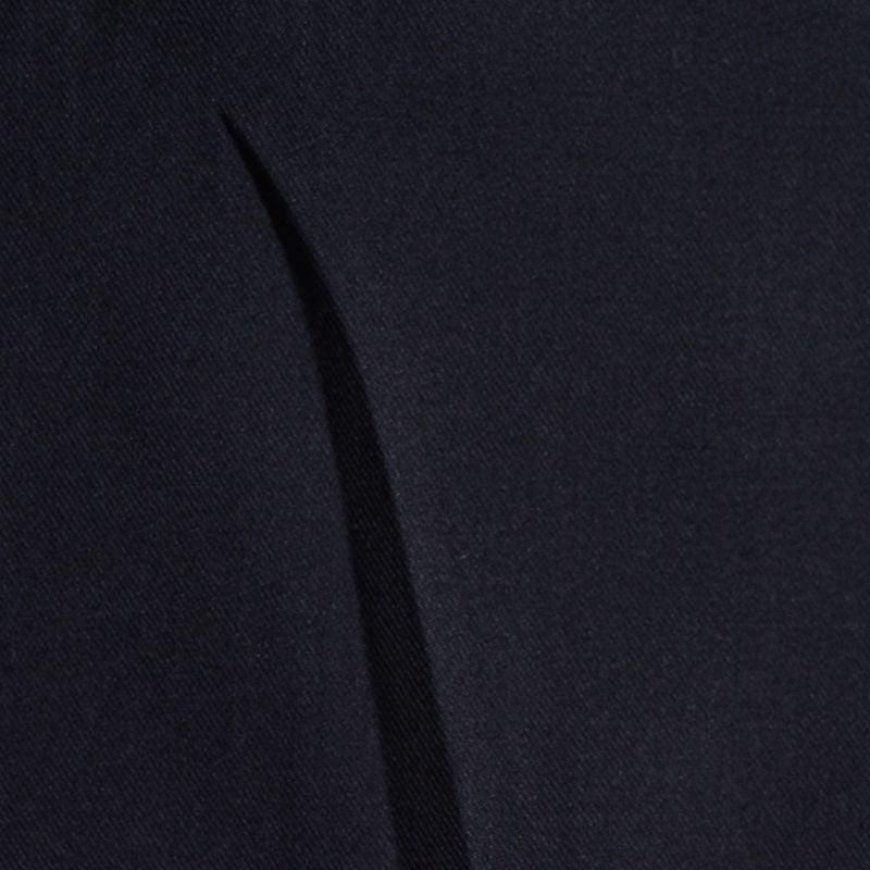 Polyester Viscose Woven Fabric, 220 gsm, 145 cm — Black