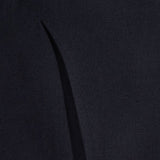 Polyester Viscose Woven Fabric, 220 gsm, 145 cm — Black