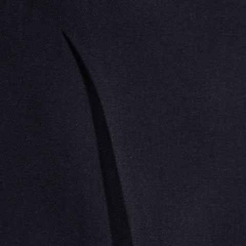 Polyester Viscose Woven Fabric, 220 gsm, 145 cm — Black