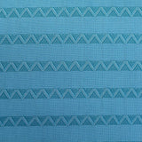 Blue Zigzag Jacquard, Polyester — texture